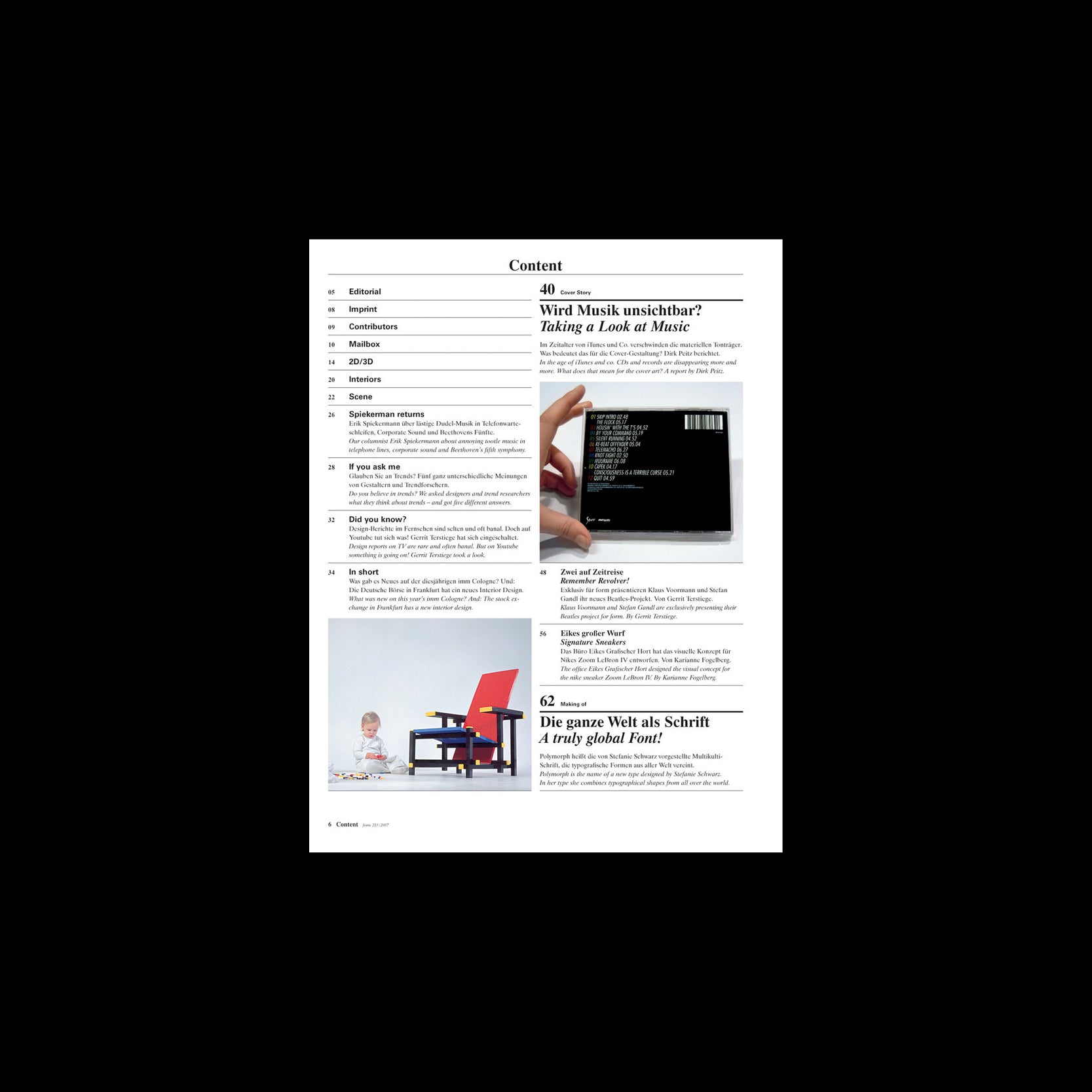 form 213 – Pop! Pop! Pop! / Visualizing Music – form Design Magazine