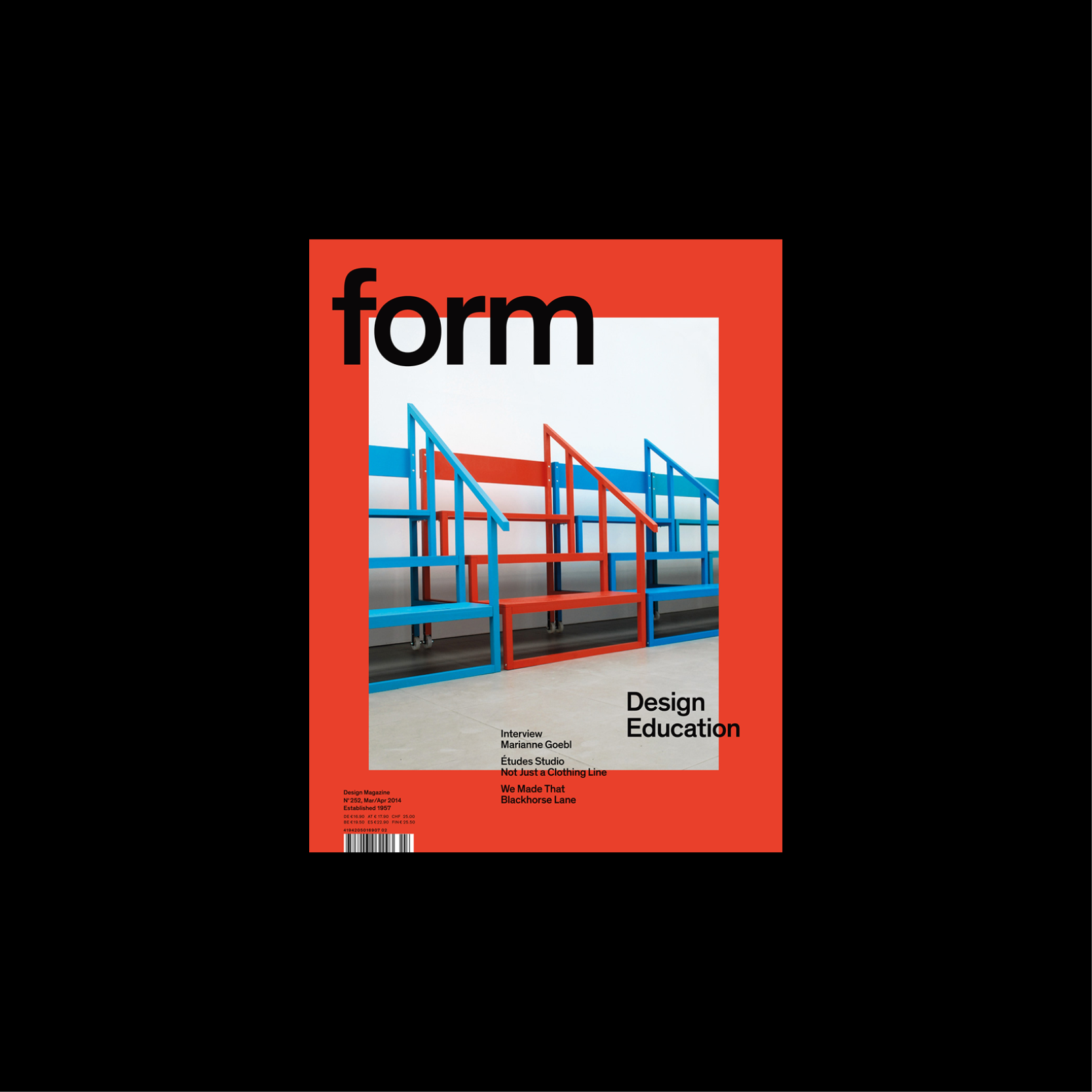 form 252 – Design Ausbildung / Design Education – form Design Magazine